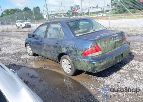 2002 Mitsubishi Lancer Es из США, поврежденный, VIN JA3AJ26E92U004526